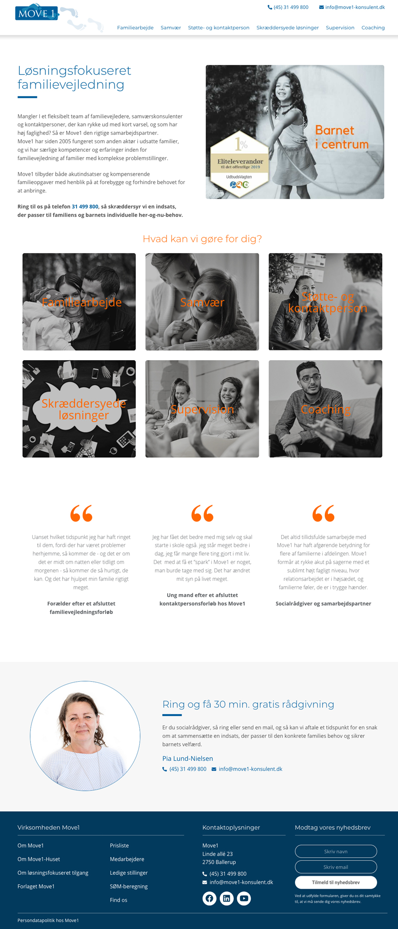 WordPress hjemmeside cases