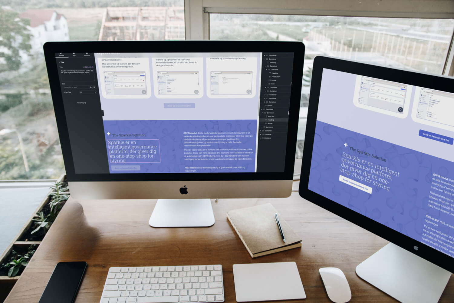 Hjemmeside hjælp og support